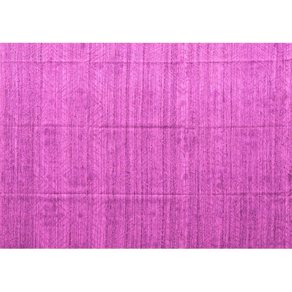 Ahgly Company Indoor Rectangle Abstract Pink Modern Area Rugs, 5' x 7'