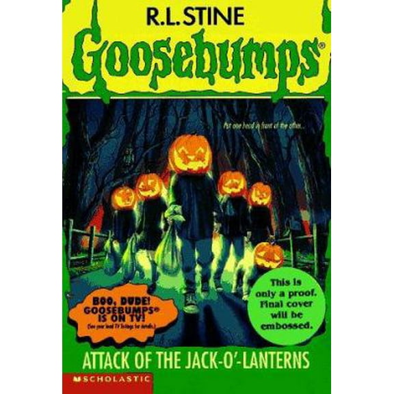 Pre-Owned Attack of the Jack-O'-Lanterns Goosebumps 48 by R L Stine, Paperback, JUVENILE FICTION / Horror, English