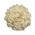 thumbnail image 3 of Segolike 6xFlower Brooch Large for Women Elegant Lapel Pin for Dance Banquet Suit beige, 3 of 8