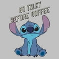 thumbnail image 2 of Womens Lilo & Stitch No Talky Before Coffee T Shirt, 2 of 4