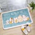 thumbnail image 1 of Alfombra de baño multiusos de lujo, peluda, muy absorbente, antideslizante, bonita alfombra de ducha para bañera, ducha y baño. Beautiful Life, 1 of 1
