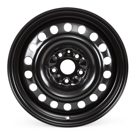New 17 x 7 Inch Black Steel Wheels for 2019–2024 Toyota RAV4