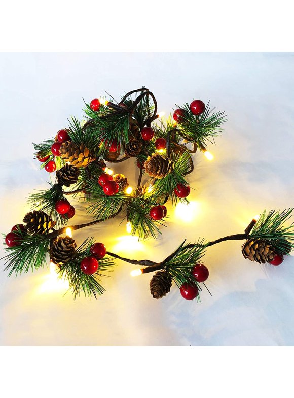 Prelit Christmas Garlands in Christmas Garlands
