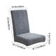 thumbnail image 3 of Funda para Silla con Respaldo Integrado, Protector de Asiento Texturizado, Funda Elástica para Muebles con Diseño Antideslizante, 60x48x46cm para Sillas de Comedor, 3 of 6