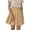 01_Khaki, variant on Short Skirt Girls Casual Summer Athletic Skirt with Bow Solid Color for Tweens and Comfortable Stretchy Waistband Athletic Skirt 02_Black,7-8 Years