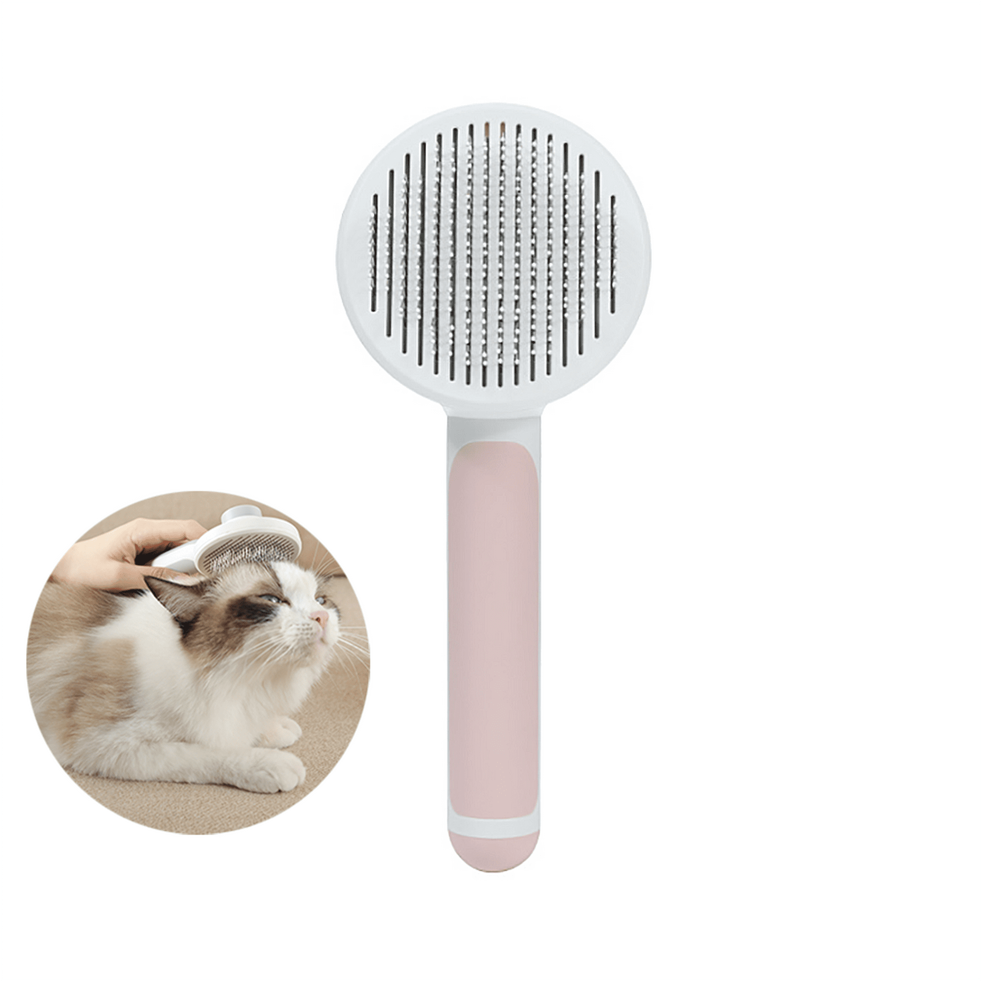 Compuye Cat & Dog Hair Brush Pet Groomed Grooming Comb Bow Node Pink Pet  Discoloration Comb | Walmart Canada