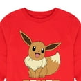 thumbnail image 3 of Pokémon - Happy Eevee - Youth Long Sleeve Graphic T- Shirt, 3 of 5