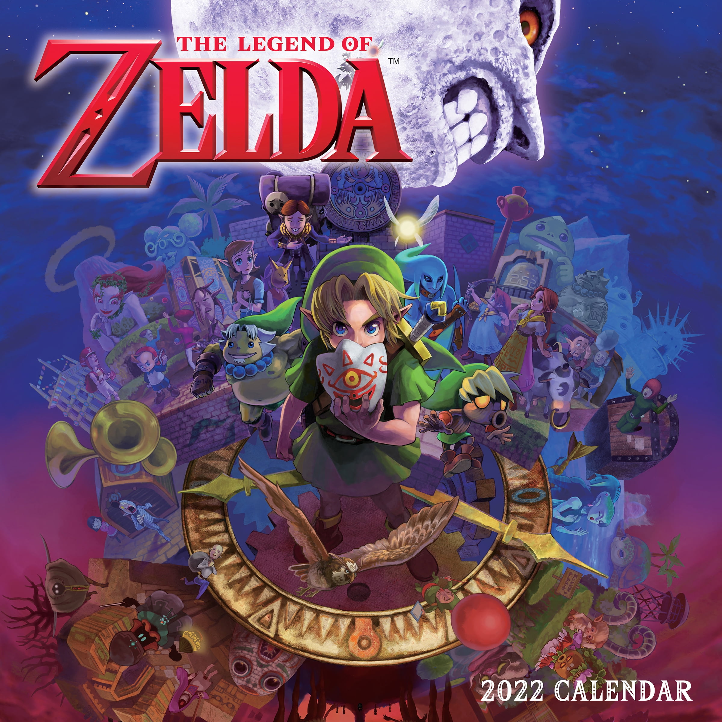 Andrews Mcmeel 2022 The Legend of Zelda 12' x 12' Wall Calendar