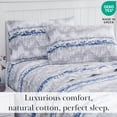 thumbnail image 3 of Abstraction Collection Luxury 300 Thread-Count, 22-Inch extra-deep Pocket Sheet Sets, 3 of 5