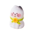 thumbnail image 2 of Dusknt Cute Sunflower Character Figurines, Hand-Painted Resin Miniature Ornaments, Lightweight Aesthetic Desk Decor for Bedroom, Shelf Display and Daily Home Decoration, 2 of 4