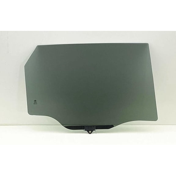 Passenger Right Side Rear Door Window Door Glass Compatible with Kia Sorento 2011-2015 Models