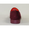 thumbnail image 6 of Men's TAYNO Shoes Soft Micro Suede Slip-on Loafer THE CAPRIO S Wine, 6 of 9
