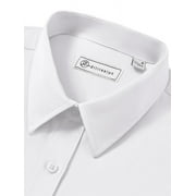 Siliteelon Women's Long Sleeve Button Down Shirts Wrinkle-Free Office Work Blouse
