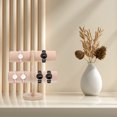 thumbnail image 3 of EeaseCA Double Layer Bracelet Rack Double Layer Display Rack Jewelry Bracelet Display Rack (Beige), 3 of 8