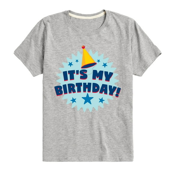 Instant Message - It's My Birthday - Toddler & Youth Short Sleeve Graphic T-Shirt