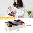 thumbnail image 5 of Parrot Jewelry Organizer Box: PU Leather, with Removable Compartment, Portable - Jewelry Box and Organizer Box, 5 of 6