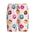 thumbnail image 3 of Yiaed Colorful Donuts for Men's Soft Sleep Pajama Short Lounging Pajama Shorts-3X-Large, 3 of 8