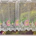 thumbnail image 2 of Cortinas de café bordadas JAMW para cocina cenefa ventanas 36x18 pulgadas, 2 of 5