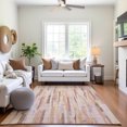 thumbnail image 6 of Addison Rugs Mayfield Premium Machine Washable Transitional Stripes Pink Rectangle Rug, 8' x 10', 6 of 6