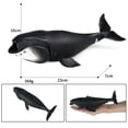 thumbnail image 4 of Figuras de ballenas monstruosas del océano, animales, criaturas, tiburones, vida marina, educación, 4 of 8