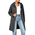 thumbnail image 2 of Nowekniz Women's Zip Up Hoodie, Long Tunic Fleece Sweatshirt Jacket, Long Sleeve Casual Fall Outerwear Coat with Pockets, 2026 Trendy Fall Outfits, 2 of 5