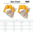PatPat Baby Summer Little Girl's Floral Dress & Ruffled Cardigan Outfit