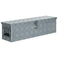thumbnail image 2 of vidaXL Tool Box Outdoor Storage Box with Locking System Tool Chest Aluminum, 2 of 20