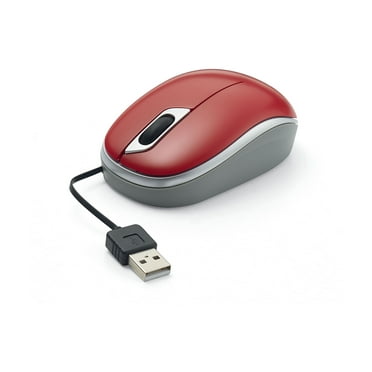 Verbatim Silent Wired Optical Mouse USB-C™, Red