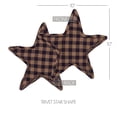 thumbnail image 4 of VHC Brands, Black Star, Cotton, 10", Star Trivet, Black, 4 of 5