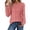 Red, variant on Bxsruta Womens Long Sleeve Raglan Tops Crew Neck Lightweight Shirts Casual Athletic Tees