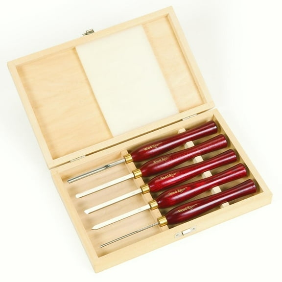 Woodriver 5-Piece "Mini" Hss Turning Tool Set