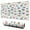 White Dinosaurs Skeletons, variant on Long Mouse Pads for Desk,White Dinosaurs Space Pattern Desk Mats on Top Of Desks, Desk Mouse Pad Extra Large with 3mm Non-Slip Base and Stitched Edge for Gaming,Office,Work,Home 47.3"x23.6"