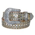 thumbnail image 1 of CTM®  1 1/2 Inch Western Rhinestone Belt ( Available) (Women's Plus Size), 1 of 3