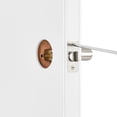 thumbnail image 4 of Hyper Tough Non-Locking Hall and Closet Lever in Satin Nickel with Round Rosette, 4 of 7