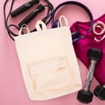 thumbnail image 4 of OULII FRCOLOR Drawstring Backpack 1 Set Gym Cinch Tote Sackpack Softball Storage Workout Bags for Sports Shopping Travel, 4 of 8