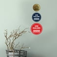 thumbnail image 3 of Circle Use Railing Sign (Brushed Silver) - Small, 3 of 4