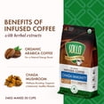 thumbnail image 3 of Sollo Chaga Mushroom Ground Coffee Medium Roast 1-Count 340g, 3 of 9
