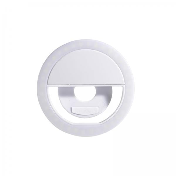 Luz de teléfono,Luz de relleno para teléfono Luz para selfies Luces para selfies,Lámpara LED para selfies Luz práctica de 3 niveles,Selfies traseros Luces frías Luz suave recargable<