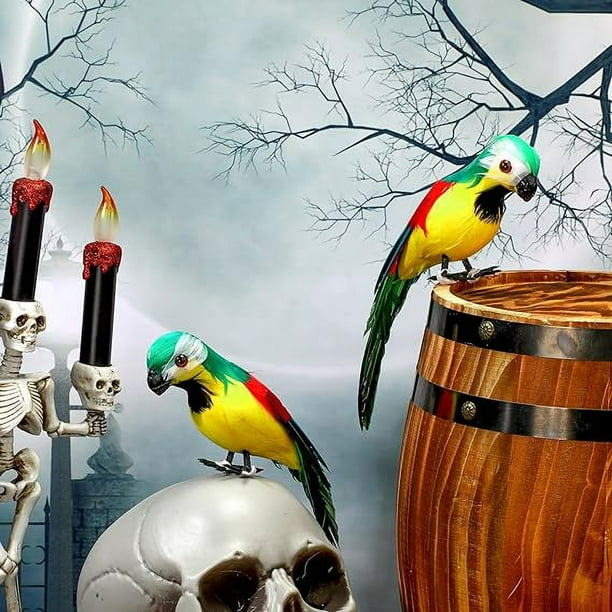 Loro Para Disfraz De Pirata 1 Juego De Accesorios Para Disfraz De Pirata De Loro De Hombro Loro Pirata