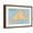 Brown Frame, variant on Art.com Map of Martha's Vineyard Art Print, White Frame Wall Art, 29" x 21"