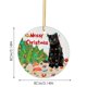 thumbnail image 1 of Colgante Navideño 2025 Adorno Acrílico Para Colgar En El Árbol De Navidad Decoración Para Fiestas, 1 of 3
