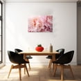 thumbnail image 5 of ZHONGYUTONG Pink Peony Wall Art Peony Flower Pictures Wall Decor Elegant Blossom Floral Paintings Romantic Flower Canvas Prints Girls Bedroom Decor Frame (28" x 42"), 5 of 6