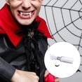 thumbnail image 3 of Vogacara 12 Uds de vampiro Día de Todos los accesorios de diente falso adornos accesorio de mascarada suministros para el hogar regalos cuidado de los oídos tipo 7 Vogacara CE011457-16B, 3 of 6
