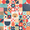 Patch Perfect, variant on Sok It CanSok Sleeve for Beer & Soda Insulated Neoprene Cover (Fall Blend, 12oz Slim Can Sleeve)