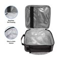 thumbnail image 3 of Haosy Dark Coffee Reusable Lunch Box Men/Women Insulated Lunch Bag for School Picnic Travel, 3 of 6