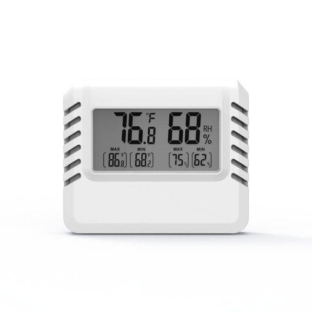 1 Uds. Termómetro higrómetro para interiores para el hogar, termómetro de habitación, medidor de humedad con sensor de humedad de temperatura preciso para invernadero, habitación de bebé, oficina