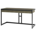 thumbnail image 5 of Simpli Home Erina 60" Wide Writing Office Desk in Gray, 5 of 10