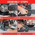 thumbnail image 7 of Floseru 58 cc Gas Powered Chainsaw, 20 in Quick-Switch Bars – 550 ml Fuel Tanks, Automatic Chain Oiler, Centrifugal Air Filter, Quick Start, Inertial Chain Brake, 7 of 7