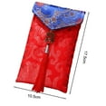thumbnail image 5 of Sylvtty Chinese Red Envelope Embroidered Satin Cash Envelope Lucky Money Envelope Pocket for Wedding Spring Festival Banknotes Gift, 5 of 7