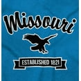 thumbnail image 2 of Missouri Cute Bald Eagle Souvenir Men's Graphic T Shirt Tees Brisco Brands S, 2 of 6